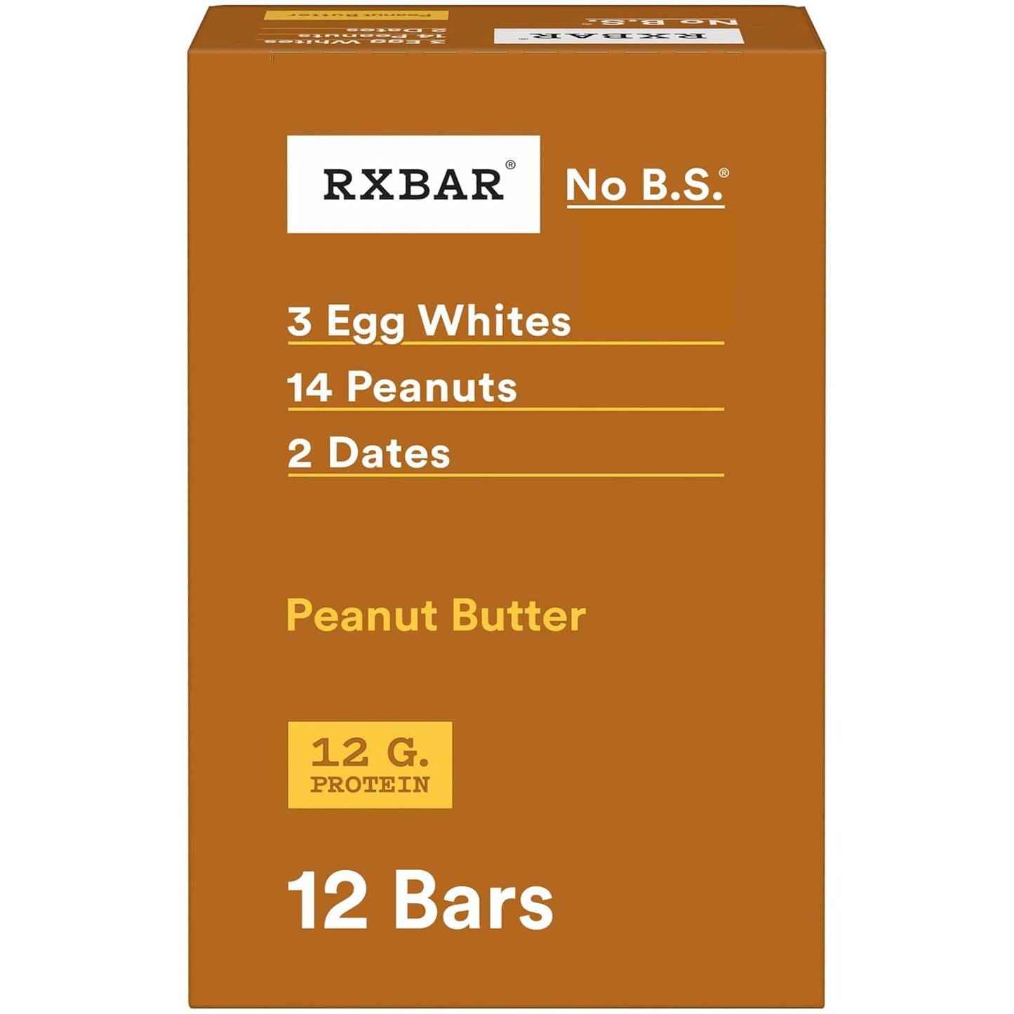 RXBAR Protein Bars, Protein Snack, Snack Bars, Chocolate Sea Salt, 22oz Box (12 Count)