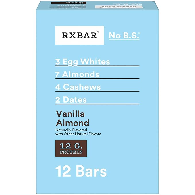 RXBAR Protein Bars, Protein Snack, Snack Bars, Chocolate Sea Salt, 22oz Box (12 Count)