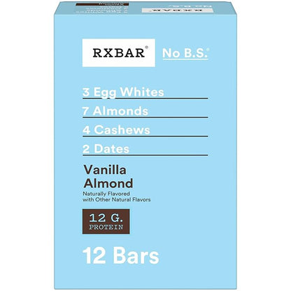 RXBAR Protein Bars, Protein Snack, Snack Bars, Chocolate Sea Salt, 22oz Box (12 Count)